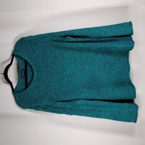 Lane Bryant Knit Sweater Women’s Plus Size 18/20 Green Pullover Warm Cozy